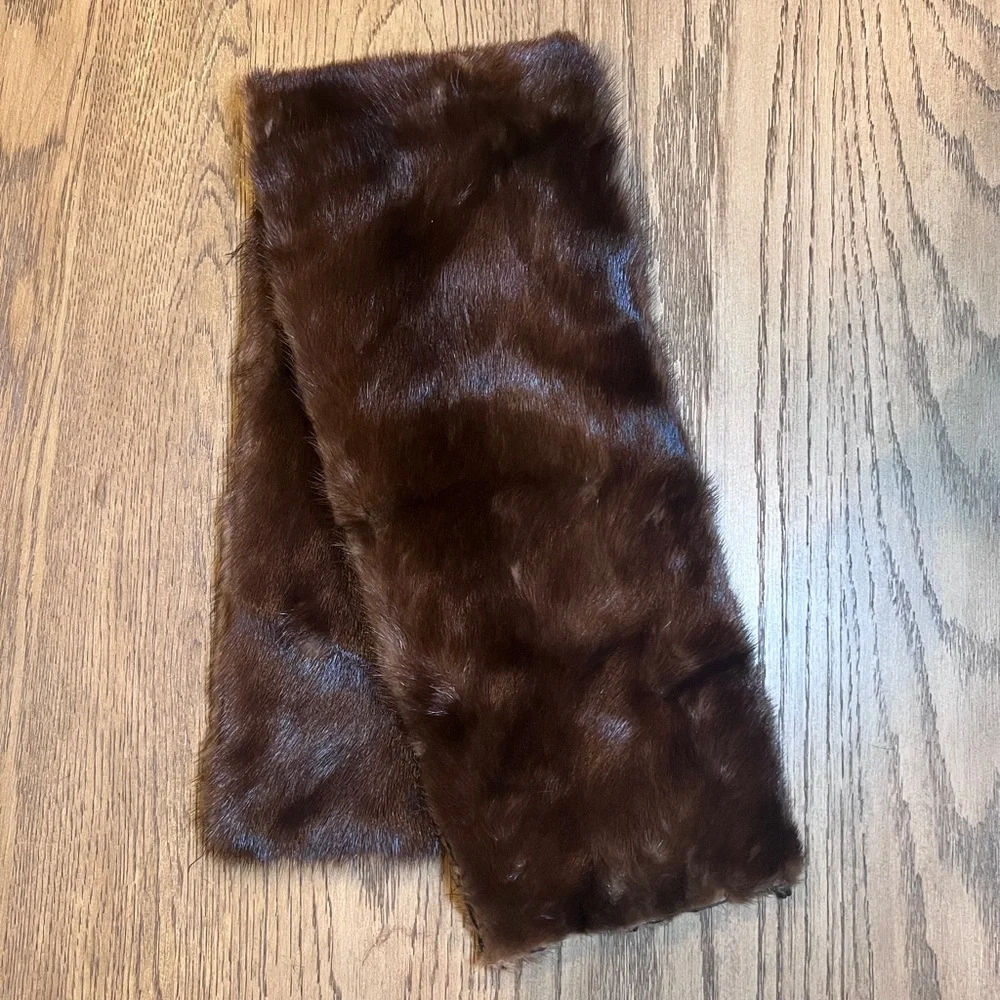 Prada Brown Mink Stole - Picture 5 of 5